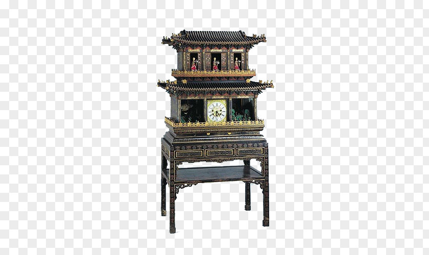 Retro Clock Forbidden City Collections Of The Palace Museum National Qing Dynasty Emperor China PNG
