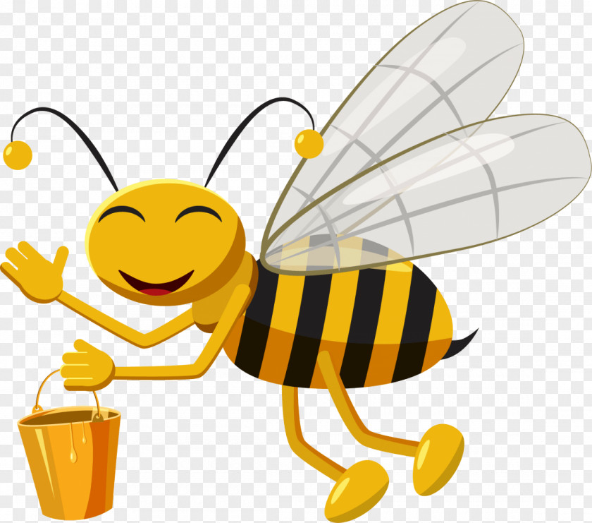 Bee Drawing PNG