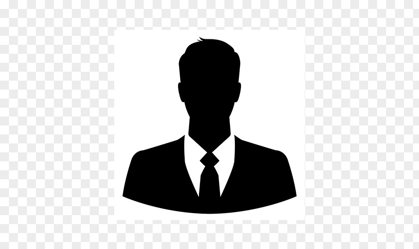 Black Suit Silhouette PNG