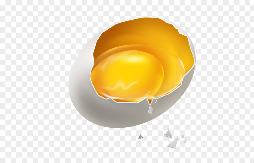 Broken Egg Yolk Eggshell Computer File PNG