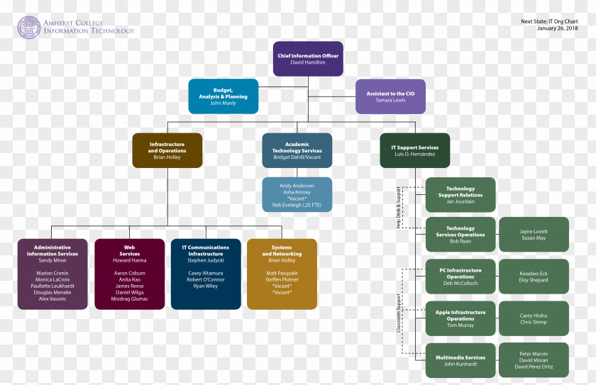 Organization Chart Amherst Organizational Diagram Schematic PNG
