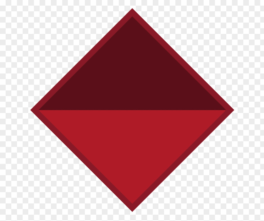 Triangle Point Font RED.M PNG
