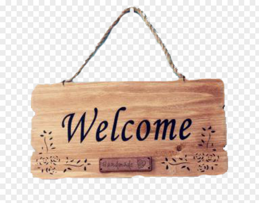 Welcome Language Wood Listing Oil Painting Canvas Print Poster PNG