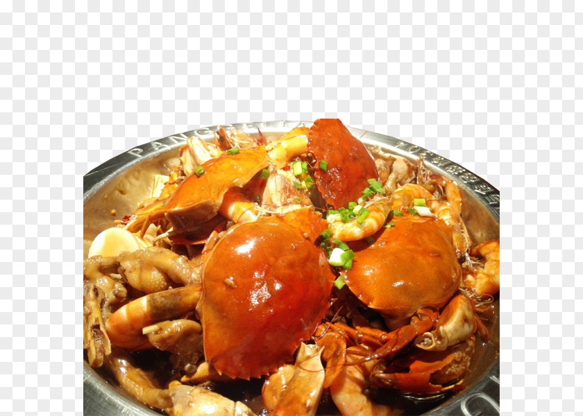 Delicious Meat Crab Pot Chilli Seafood Gumbo PNG