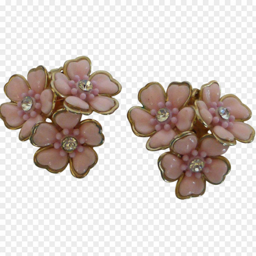 Gemstone Miss Selfridge Womens Flower Rhinestone Earrings Plastic Jewellery PNG