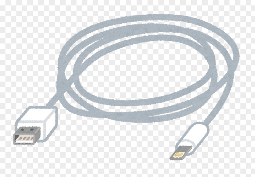 Lightning Serial Cable Electrical Thunderbolt いらすとや PNG