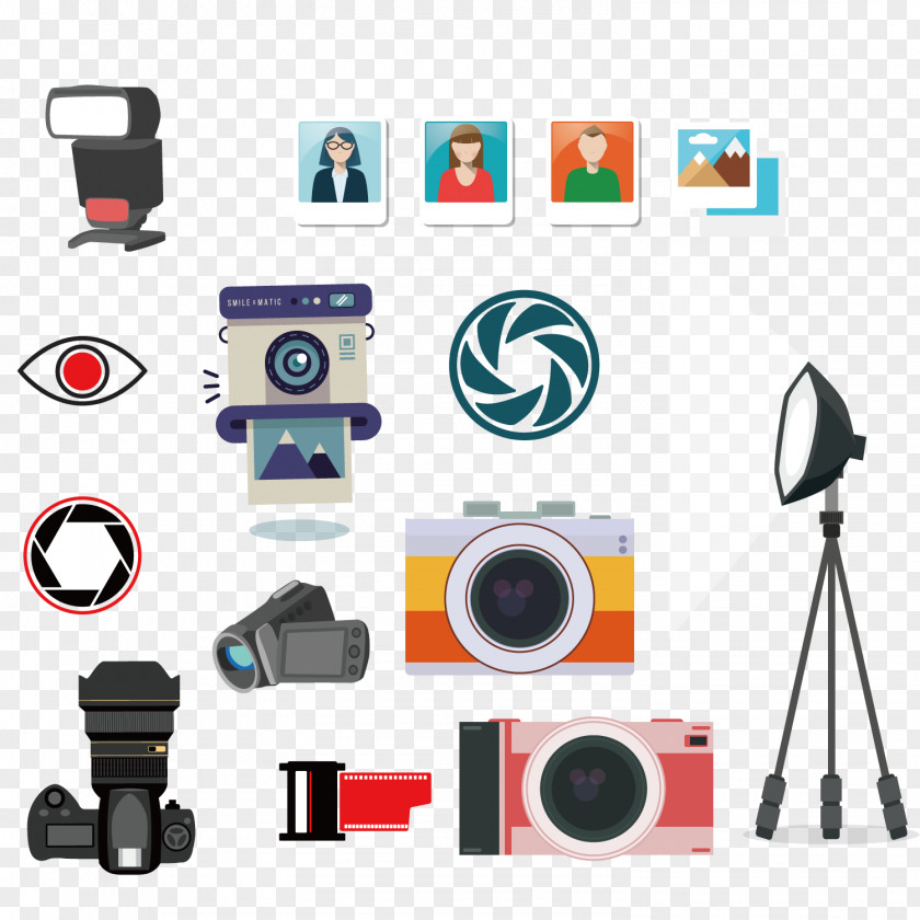 Photography Camera Element PNG