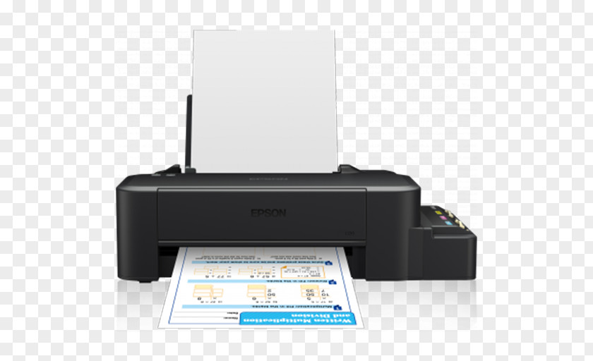 Printer Inkjet Printing Epson Paper PNG