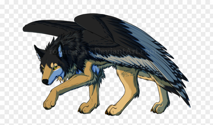 Wolf Paw Dog Legendary Creature Tail Feather PNG