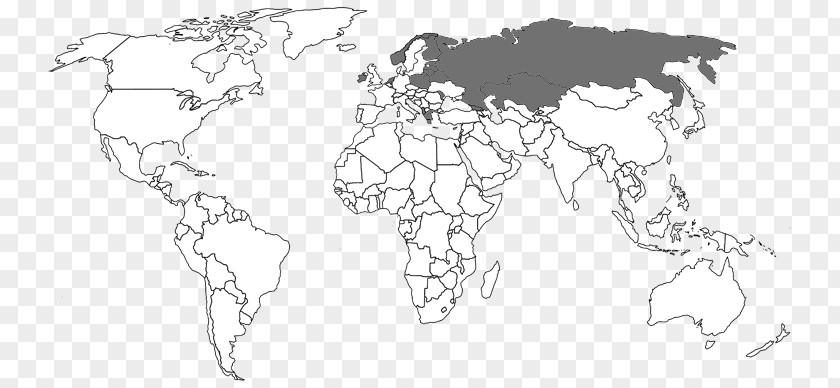 World Map Coloring Book Child PNG