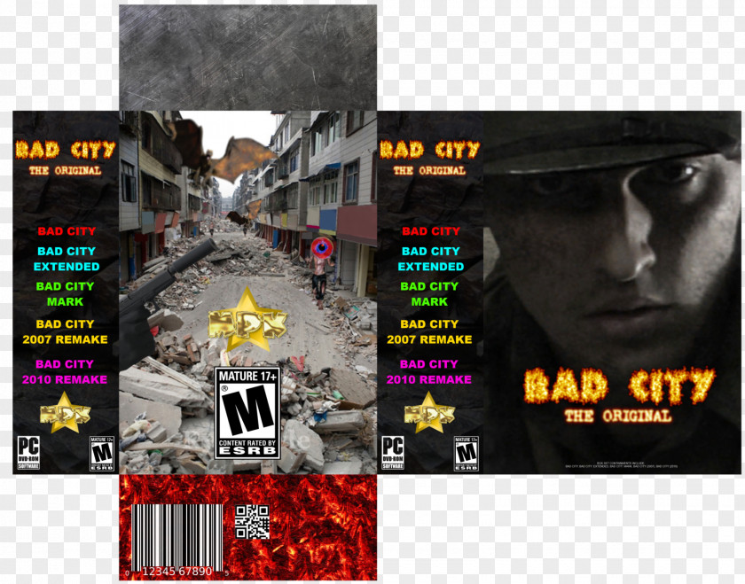 Bad City Advertising Graphic Design Brand PNG