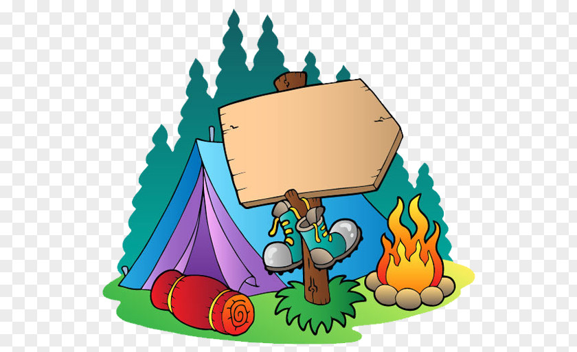 Cartoon Camping Clip Art Free Content Vector Graphics Campsite PNG