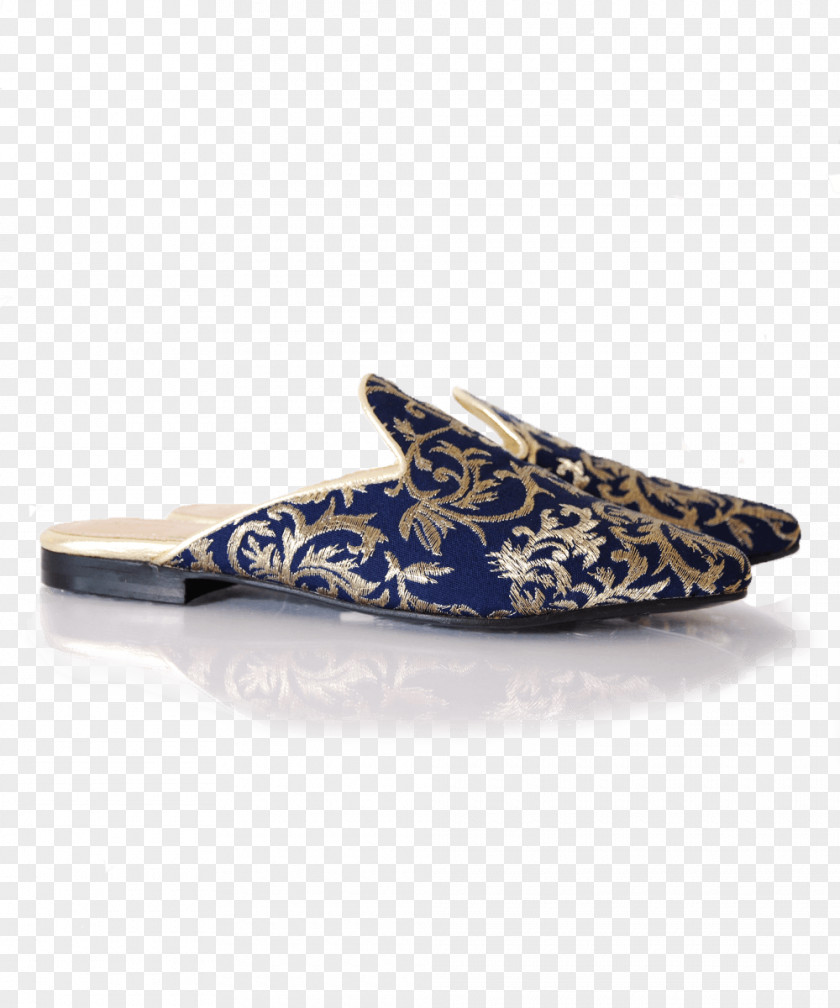 Elegant Navy Blue Shoes For Women Slip-on Shoe Slipper Sandal Mule PNG