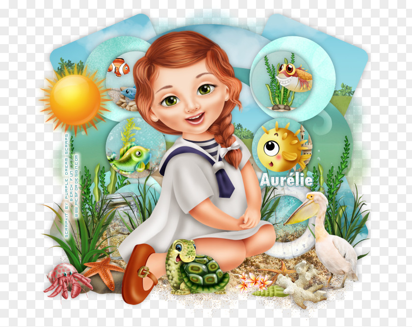 Flower Illustration Cartoon Toddler Character PNG