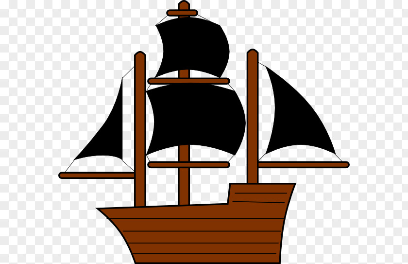 Ship Sailing Piracy Clip Art PNG