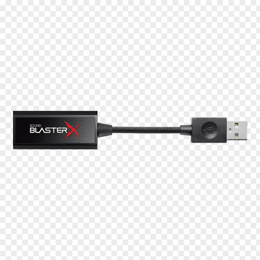 Sound Cards & Audio Adapters 7.1 Card External BlasterX G1 Creative Labs PNG