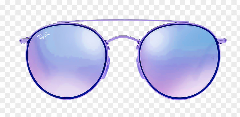 Sunglasses Goggles Ray-Ban Round Double Bridge PNG