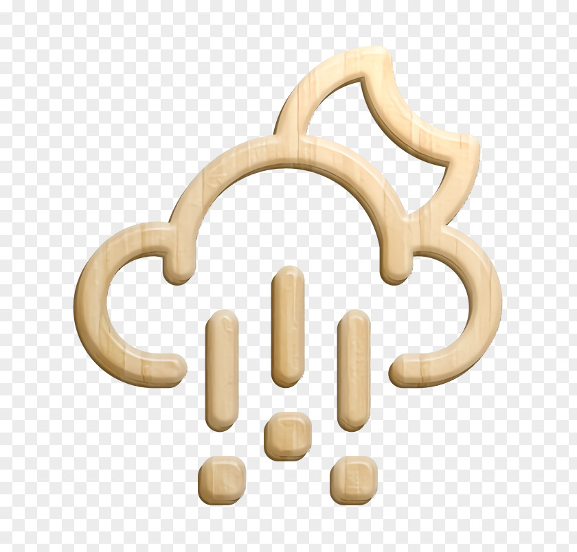 Symbol Winter Icon Cloud Forecast Hail PNG