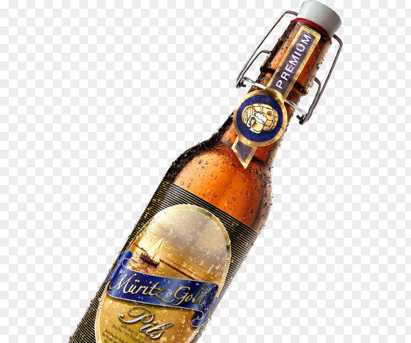 Beer Bottle Müritz-Getränke K. Frankenberg Pilsner PNG