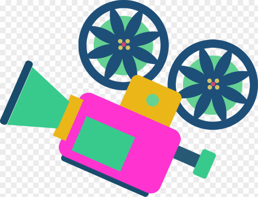 Hand-painted Cartoon Cute Camera Video Clip Art PNG