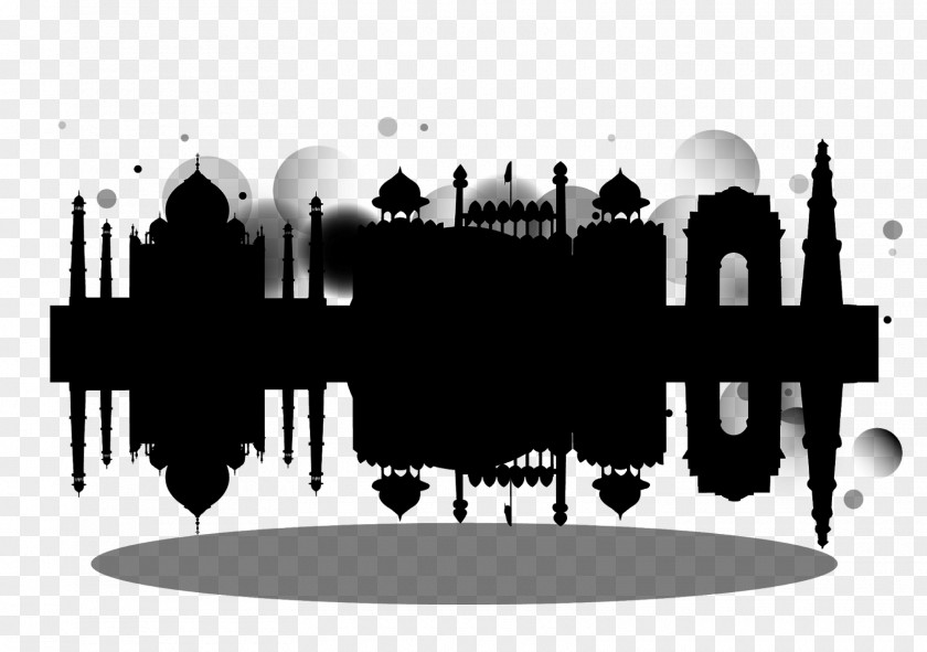 Logo Taj Mahal Red Fort Font Brand PNG