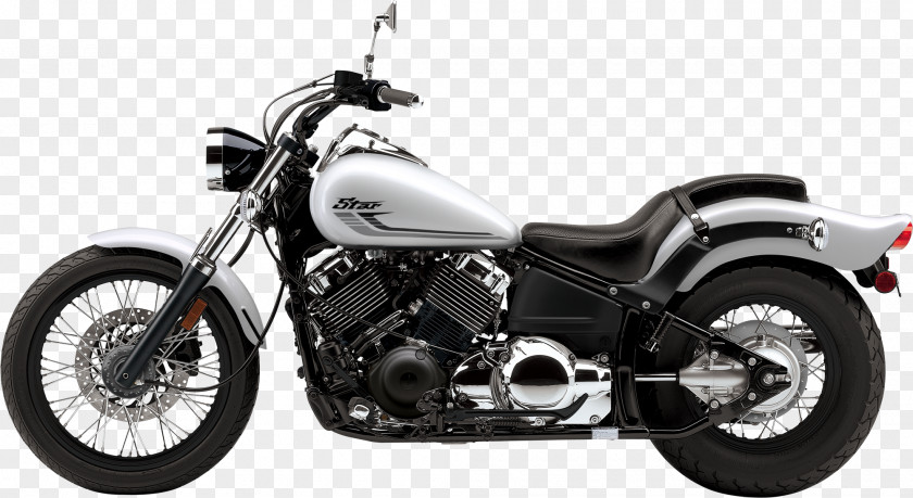 Yamaha DragStar 650 Motor Company 250 Custom Motorcycle PNG