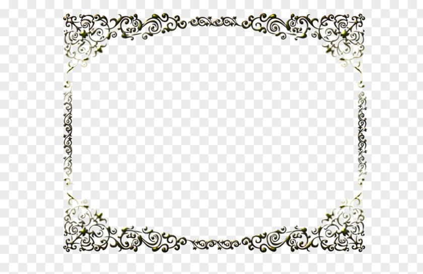 Border Watercolor Picture Frames Text PNG