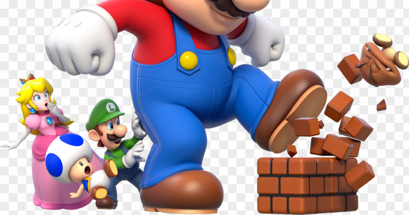 Mario Bros Super Bros. 3D World Luigi PNG