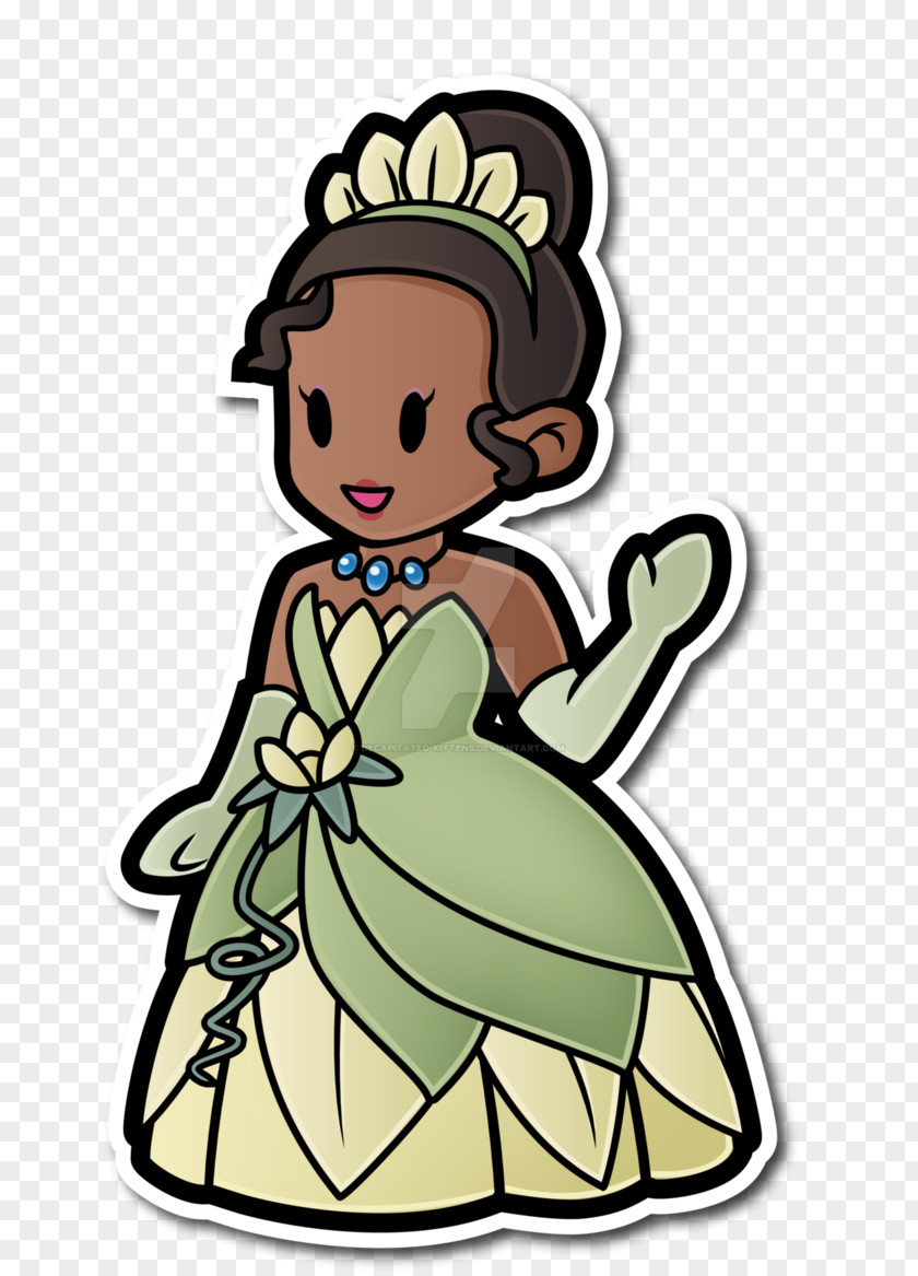 Dew Paper Mario Princess Peach Tiana Series PNG