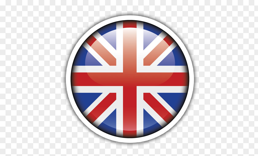 Flag Sticker Of The United Kingdom English Pillow Greek PNG