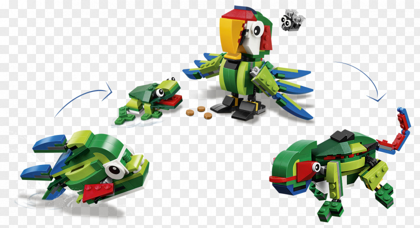 Lego Creator Animales De La Selva Tropical LEGO 31031 Rainforest Animals City PNG
