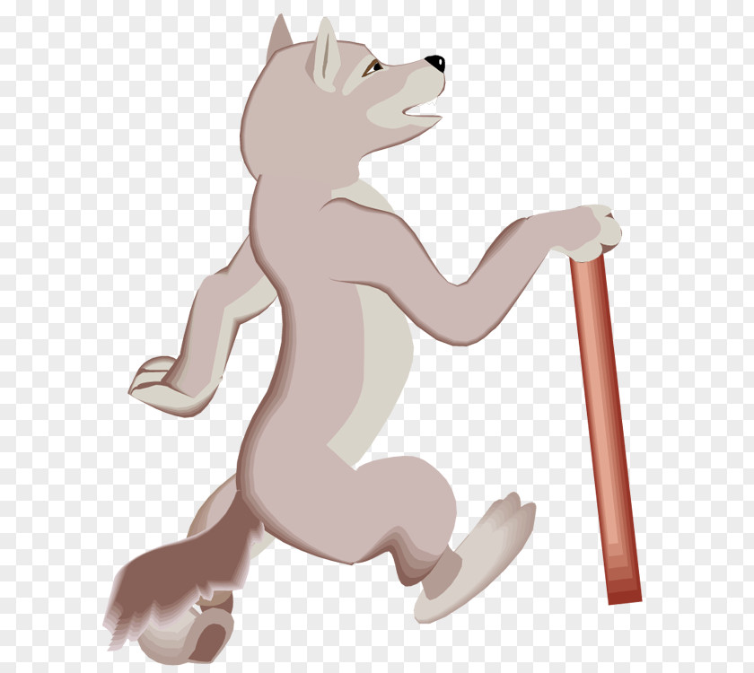 Puppy Wolf Walking Dog Clip Art PNG