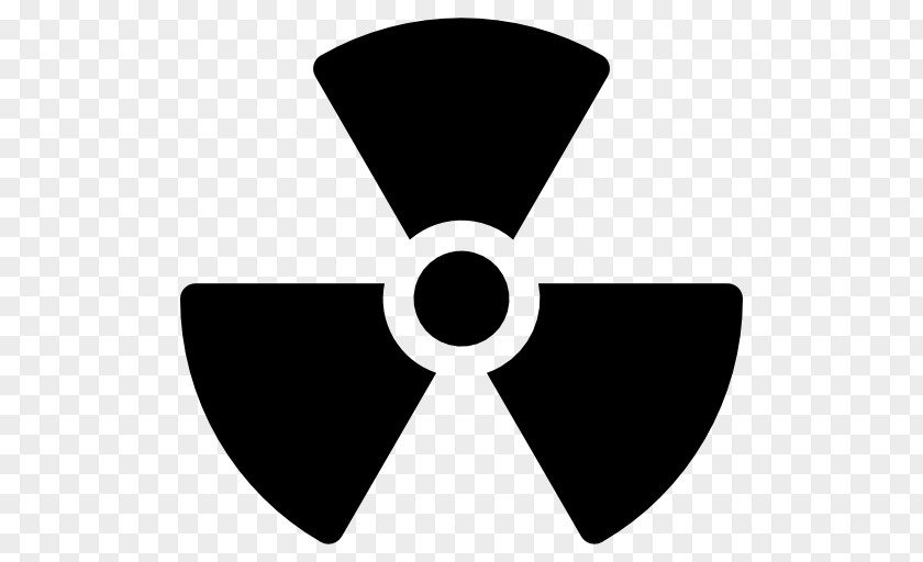 Radiation Vector Nuclear Power Weapon Hazard Symbol Radioactive Decay PNG