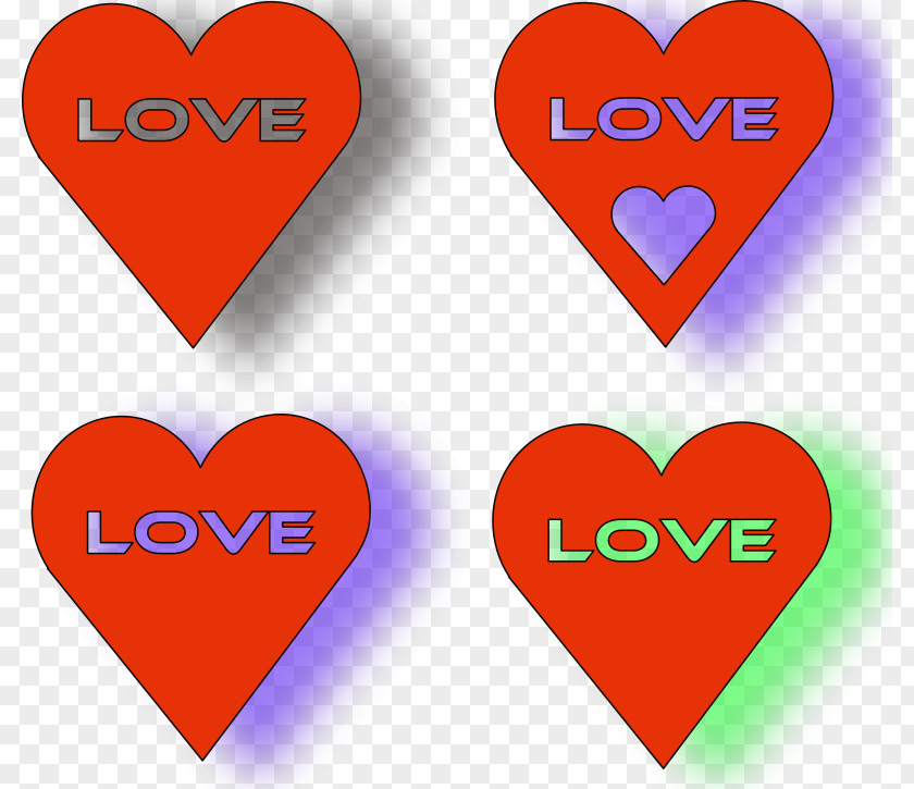 Red Hearts Pictures Heart Valentine's Day Clip Art PNG