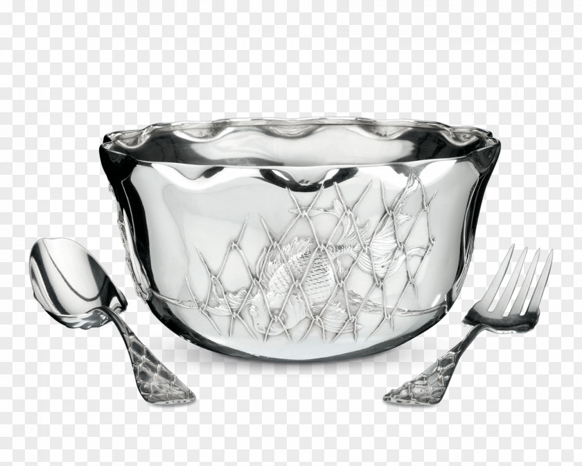 Silver Cutlery Bowl Tableware PNG