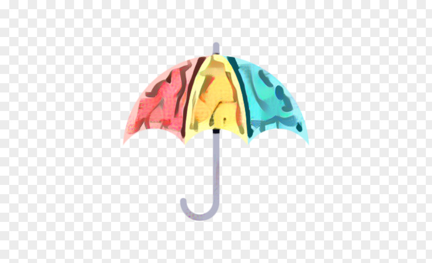 Turquoise Umbrella Cartoon PNG