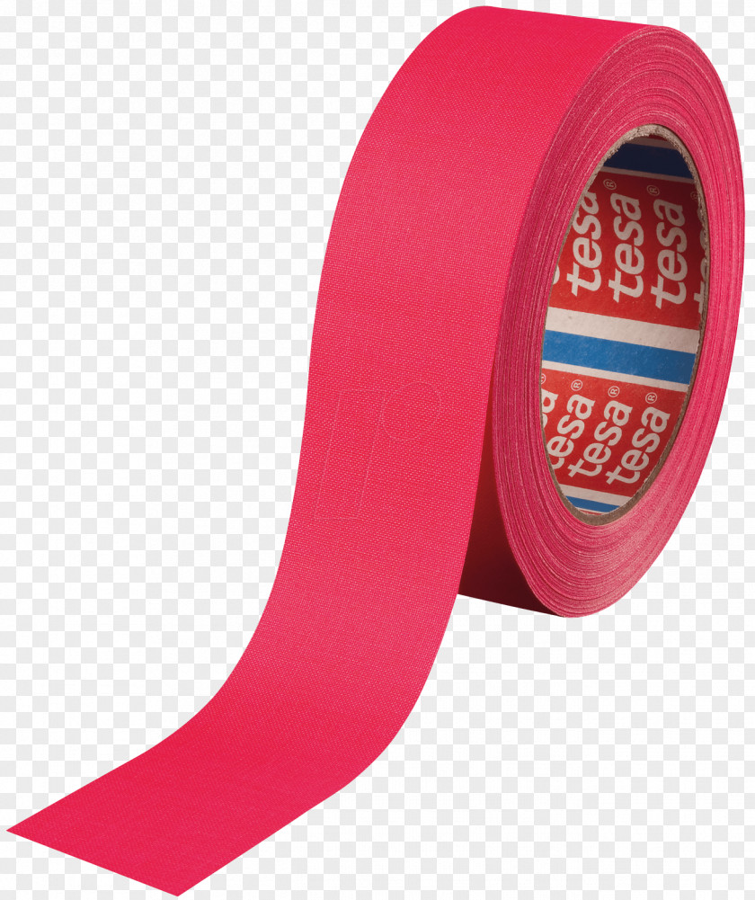 Pink Cloth Adhesive Tape TESA SE Millimeter Electrical PNG
