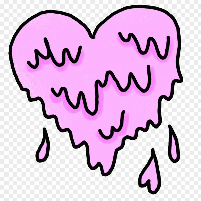Sticker Magenta Love Background Heart PNG