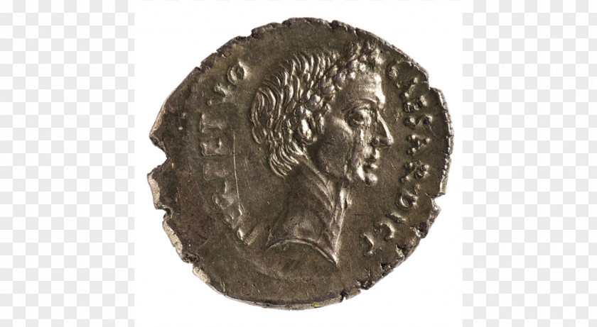 Coin Roman Empire Ancient Rome Republic Denarius 44 BC PNG