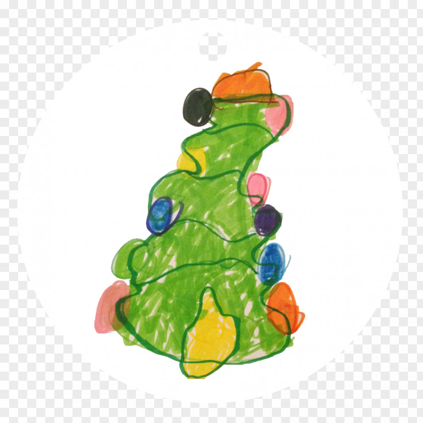 Frog Tree True Christmas Ornament PNG