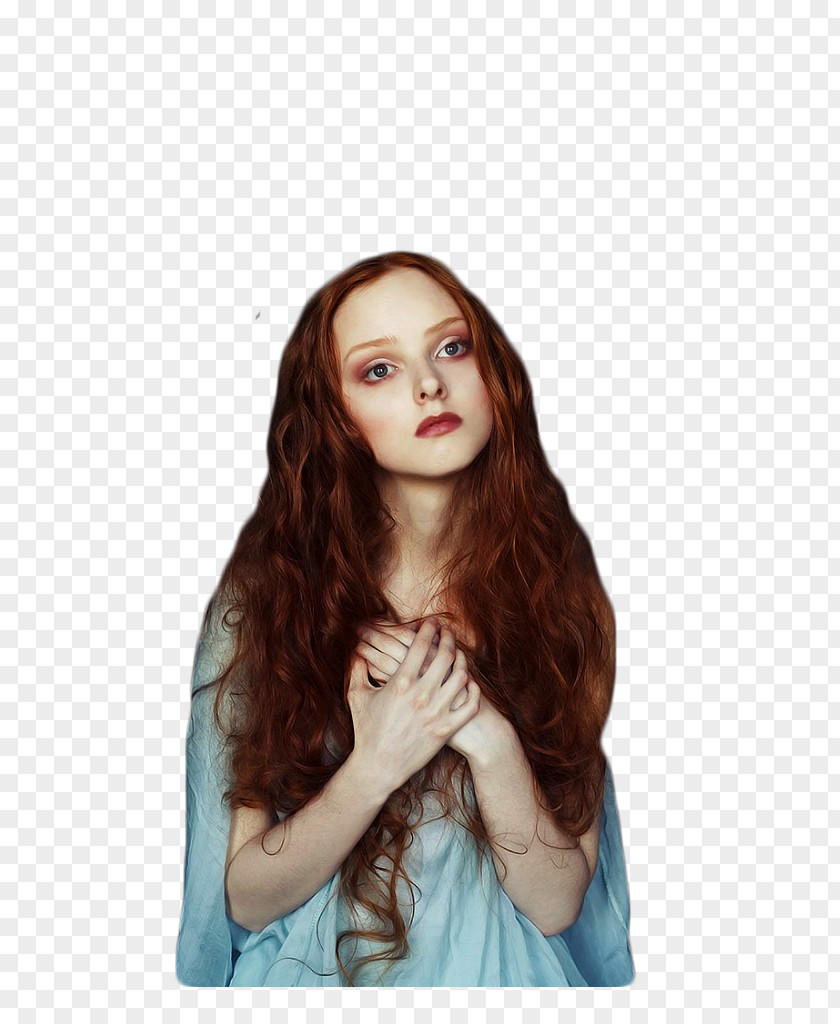 Ginger Jane Morris Red Hair Pre-Raphaelite Brotherhood Photography PNG