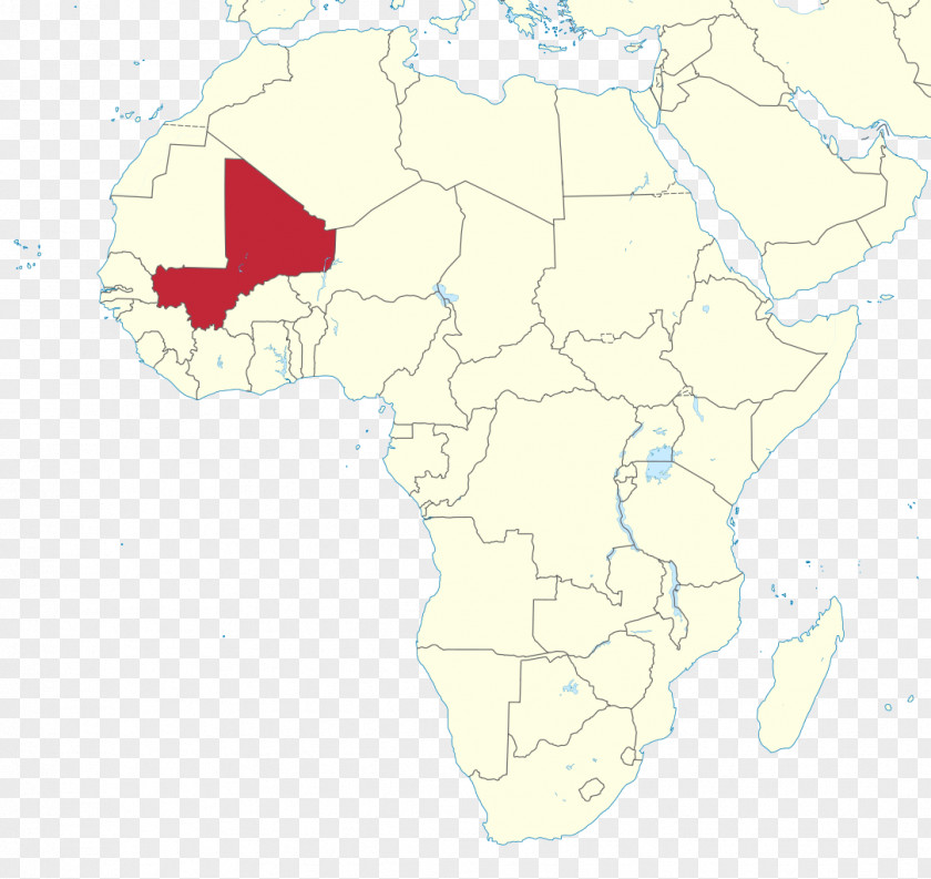 Map Mali World Guinea PNG