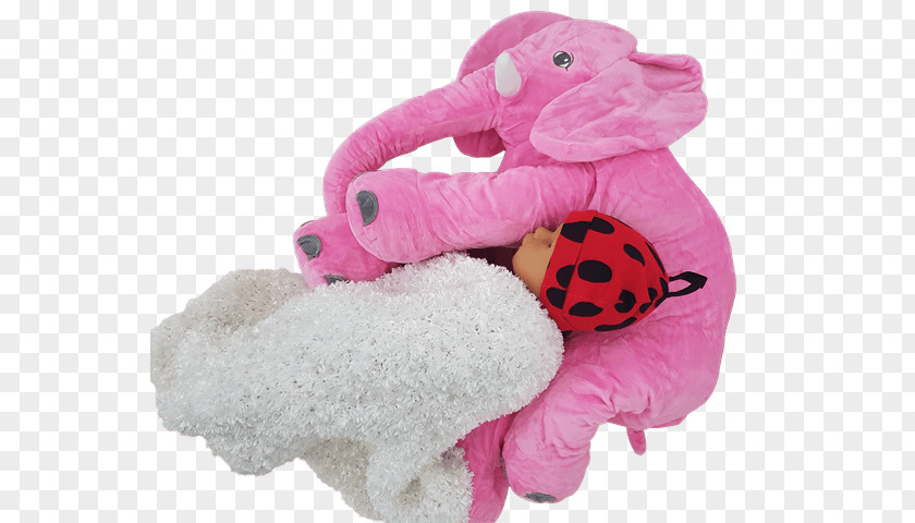 Pink Elephant Plush Infant Stuffed Animals & Cuddly Toys Child PNG