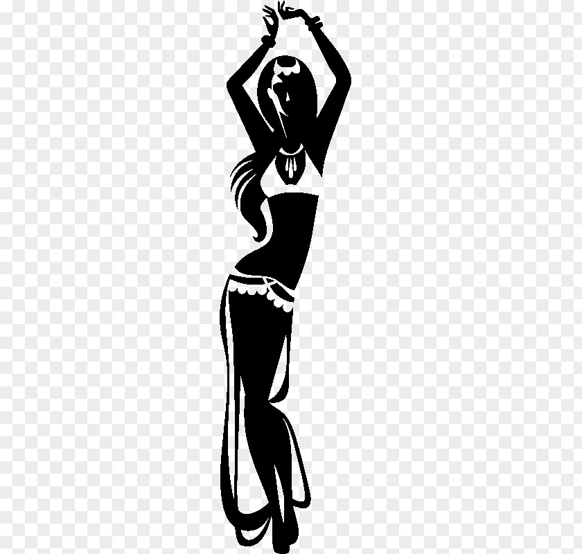 Silhouette Belly Dance PNG