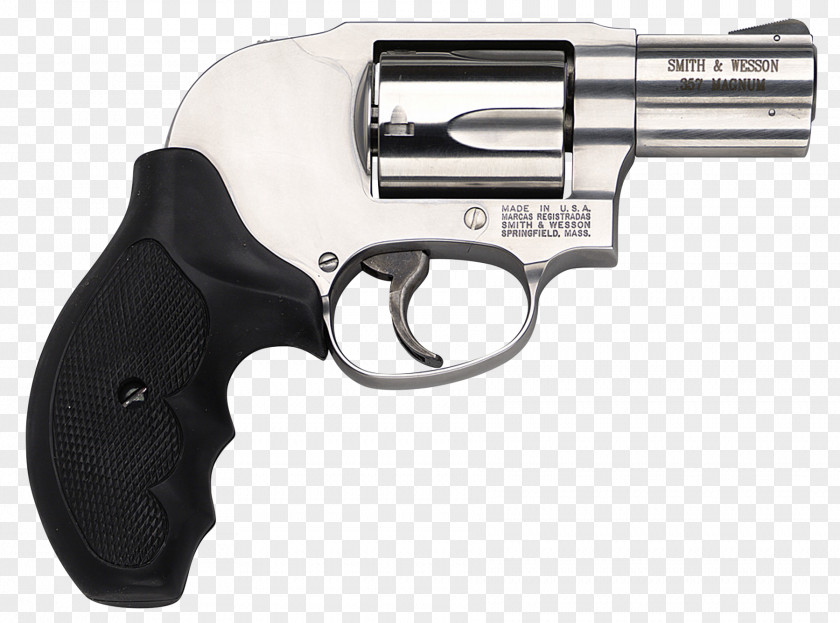 .38 Special Smith & Wesson Model 64 Snubnosed Revolver PNG