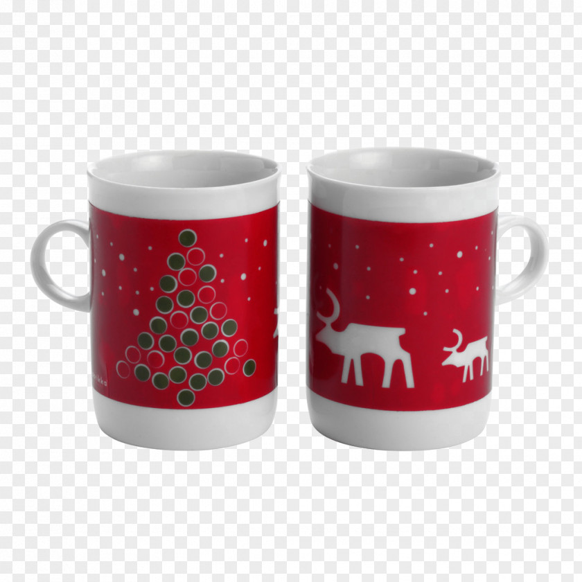 Red Cups Mug Christmas Coffee Cup PNG