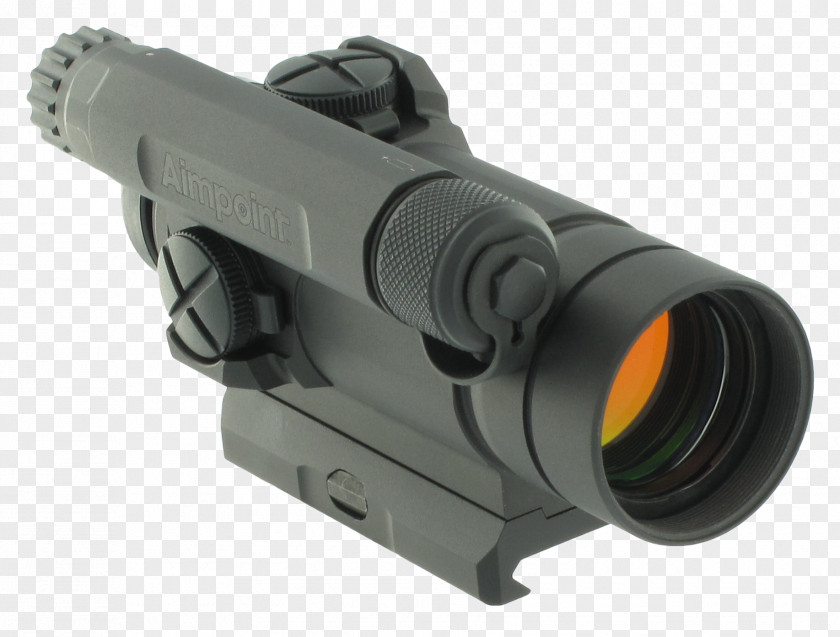 Sights Aimpoint CompM4 AB Red Dot Sight Reflector PNG