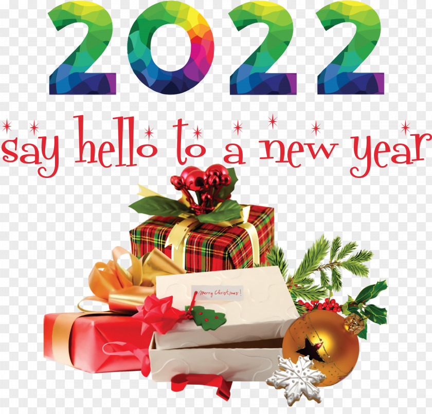 2022 Happy New Year PNG