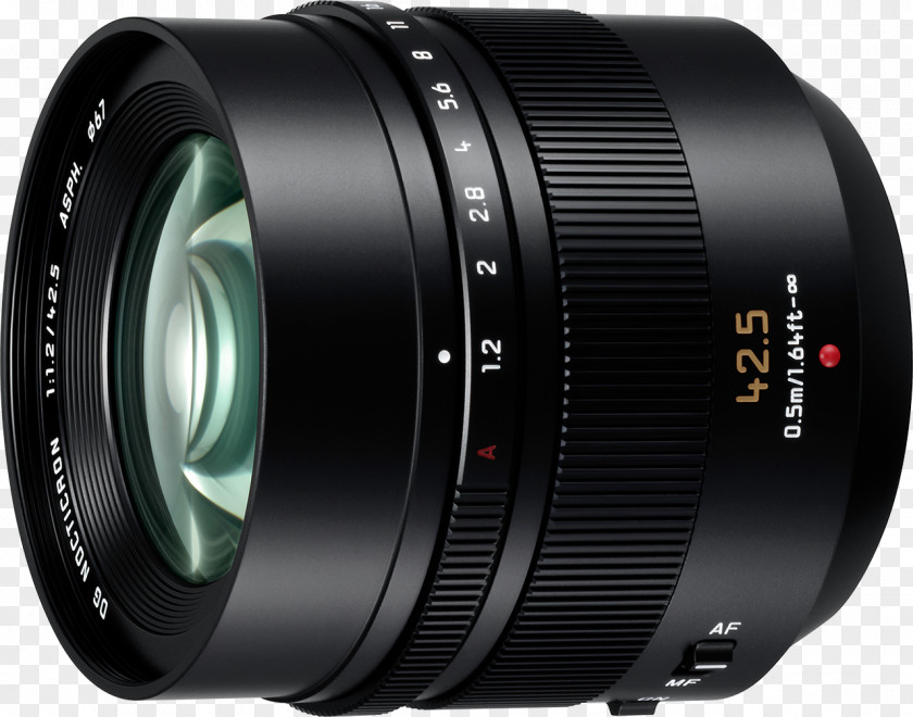 Camera Lens Lumix G Micro System Panasonic Leica DG Nocticoron 42.5mm F/1.2 F/1.7 ASPH Power O.I.S. PNG