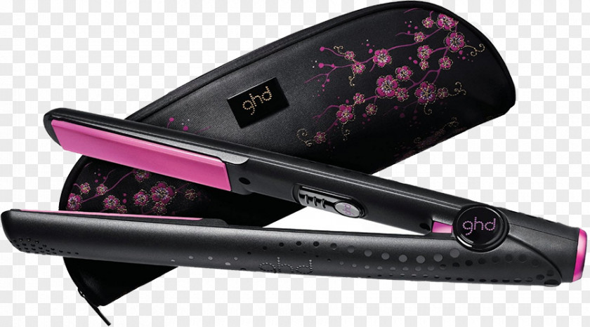 Pink Cherry Hair Iron Care Good Day Dryers PNG